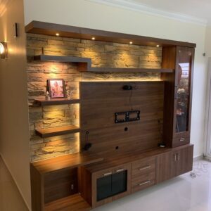 Wooden TV Console and Stand Furniture