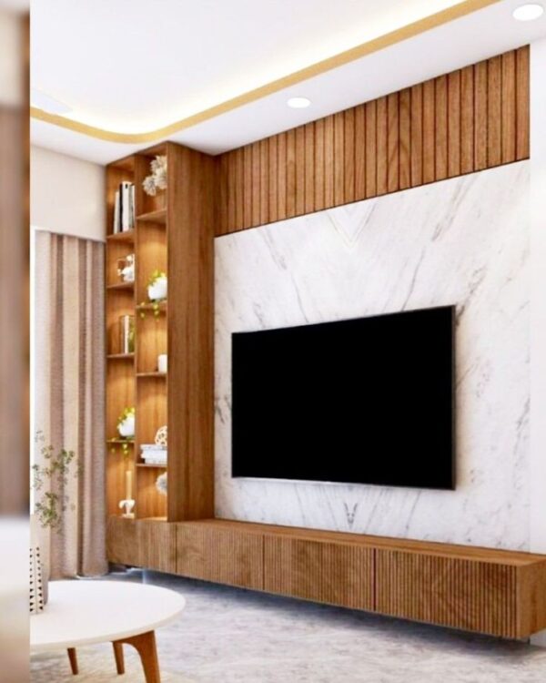 Wooden TV Console and Stand Furniture