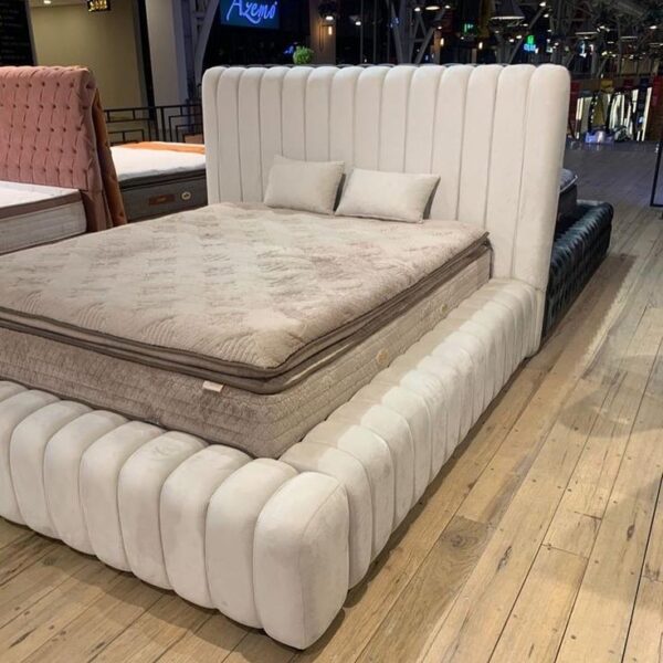 Modern Upholstered Unique Bed Frame