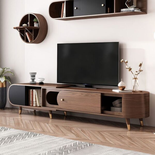 Contemporary TV Stand Media Console for Flat Screen