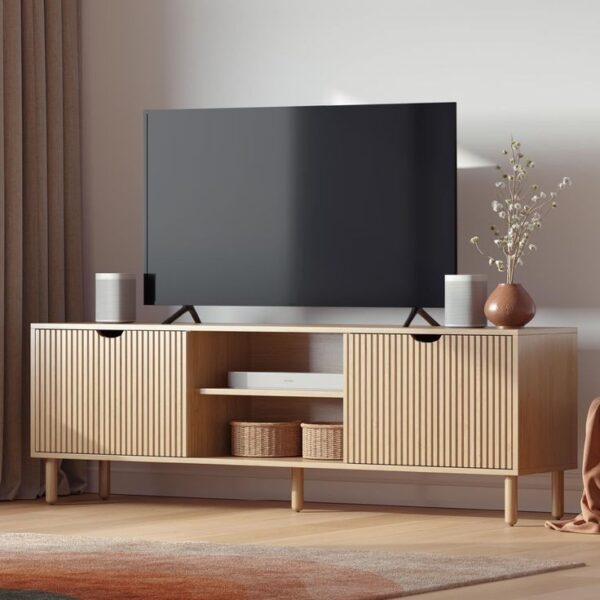 Contemporary TV Stand Media Console for Flat Screen