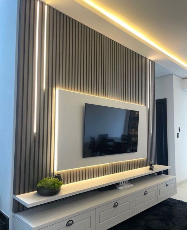 Custom Simple Living TV Cabinet