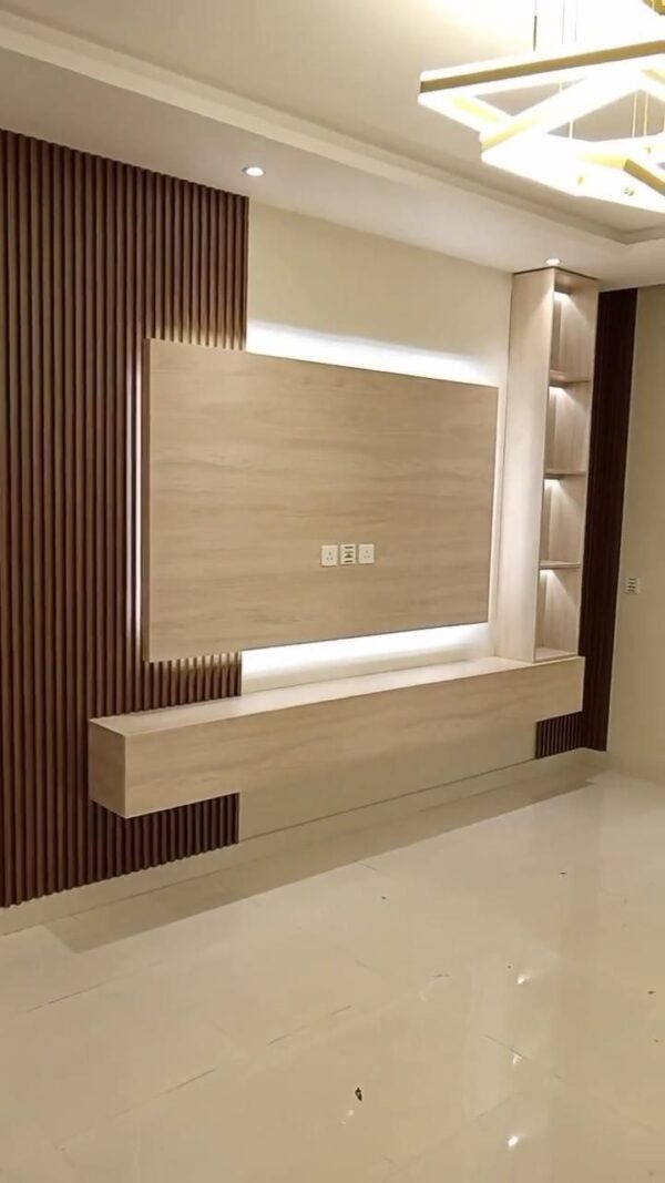 Wall Mounted TV Cabinet Design
