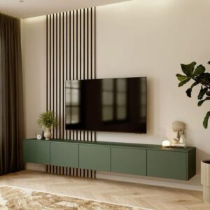 Luxe Wooden Floating TV Cabinet Console
