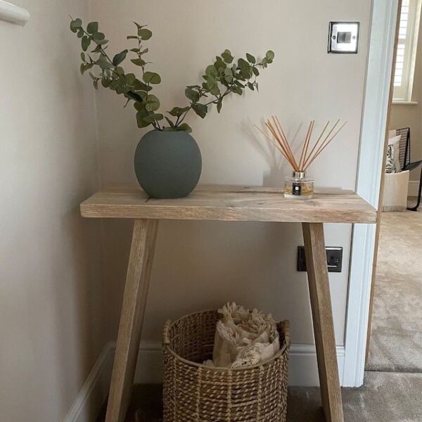 Crafted All Wooden Console Table Furniture