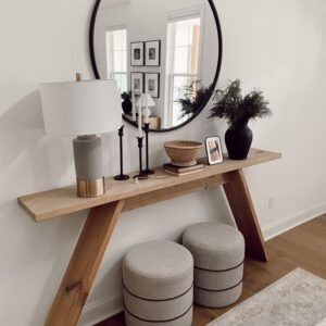 Crafted All Wooden Console Table Furniture