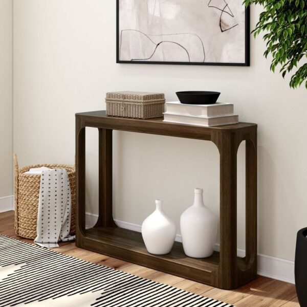 Macastle Solid Wood With Bottom Shelf