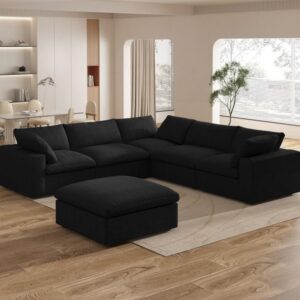 Modern L-Shaped Sofa Set For stylish Living Room
