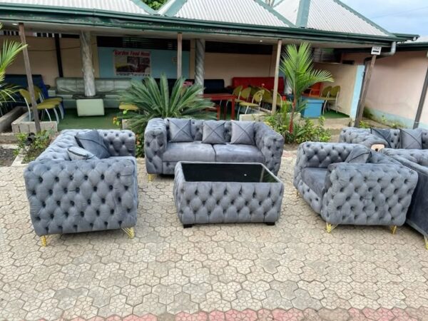 Modern Luxury Single Two Three Seat Velvet Sofa Sets