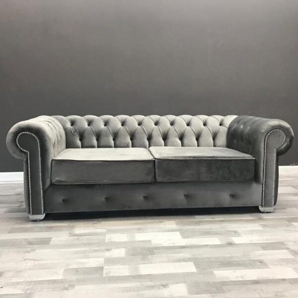Modern Luxury Single Two Three Seat Velvet Sofa Sets
