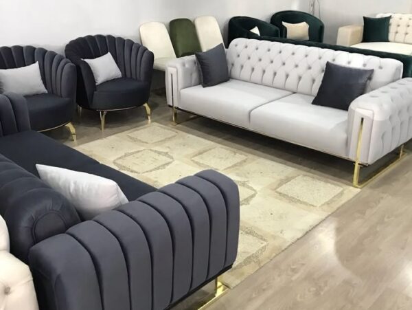 Designer Mid-Century Sofa Design Sets