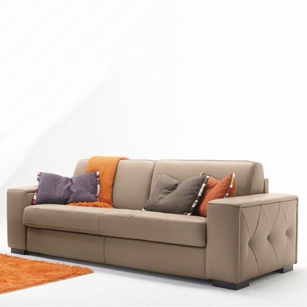 Buy Minimalistic Fabric Mid-century Sofa design