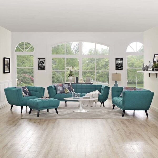 Velvet Mint Green Love Seat Sofa Design Sets