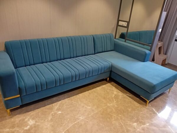 Sophisticated L-Shaped Living room Sofa
